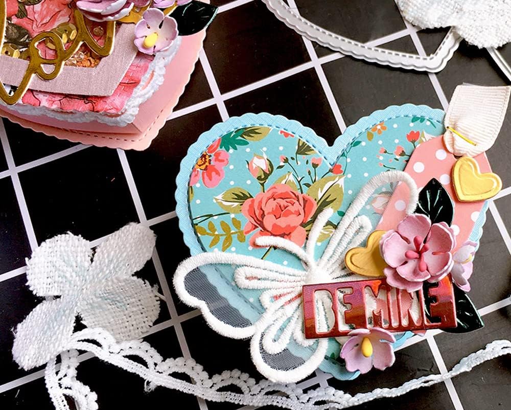 Heart Sweet Love Box – Plantillas de troqueles de corte de metal para hacer tarjetas, álbum, álbumes de recortes, manualidades, troquelado, corte de