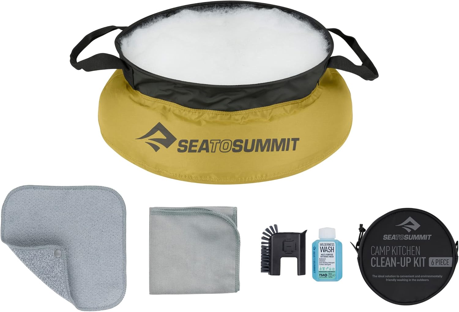 Sea to Summit Kit de limpieza de cocina de campamento