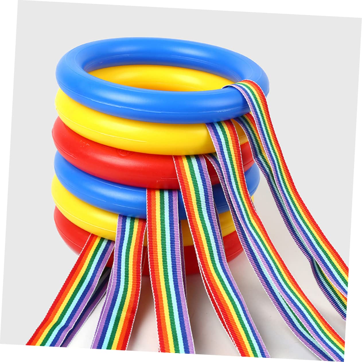 TOYANDONA Cuerda para caminar para niños, 30 piezas, correa de línea, desmontable, juego de juguetes para alumnos, cuerda de plástico para caminar