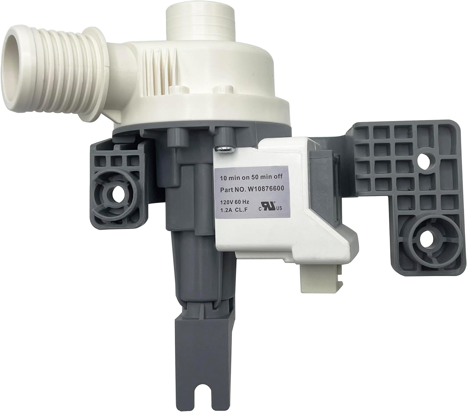 Bomba de drenaje para lavadora apta para Whirlpool WTW5000DW1 WTW5000DW2 WTW7000DW1 WTW7000DW2 WTW7300DW1 WTW7300DW2 WTW7500GC0 WTW7500GC2
