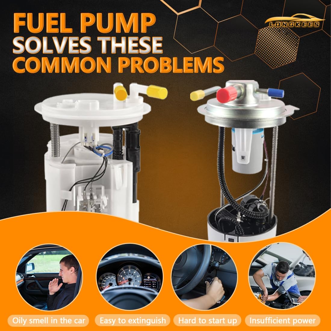 Conjunto de módulo de bomba de combustible eléctrica para 2008-2011 Impreza 2006-2009 Legacy Outback H4 2.5L E8651M, P76427M