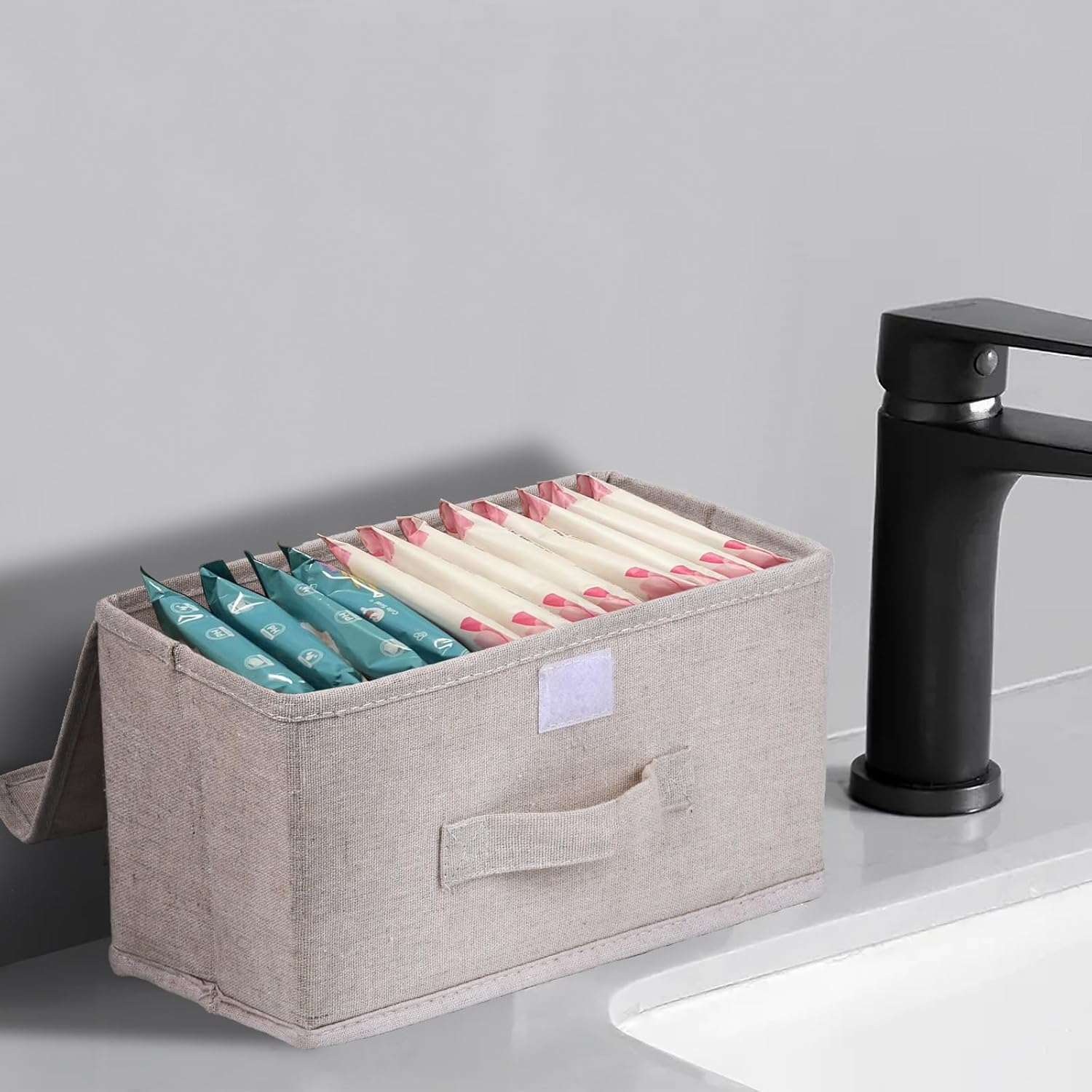 ChengFu Soporte de almohadilla para baño de mujer, servilleta sanitaria, almohadilla y soporte para tampón para baño, almohadilla de 2