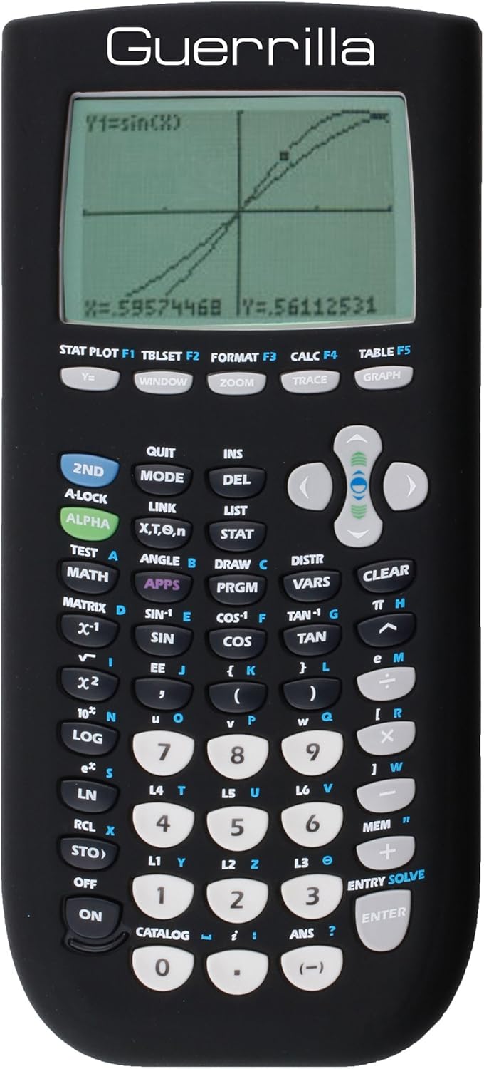 Guerrilla calculadora gráfica, Negro
