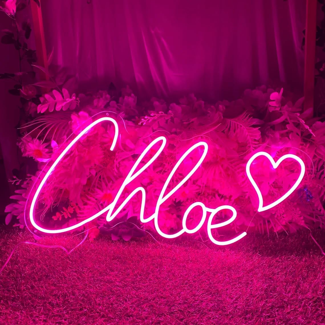 Letrero de neón personalizado, letreros de neón LED personalizados, letrero de neón de boda, letreros de neón personalizados para decoración de
