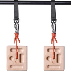 Tablero de escalada portátil definitivo con pasador de carga de correa para tablero, agarre de pellizco y entrenamiento de fuerza de agarre de Tablero de escalada portátil definitivo con pasador de carga de correa para tablero, agarre de pellizco y entrenamiento de fuerza de agarre de