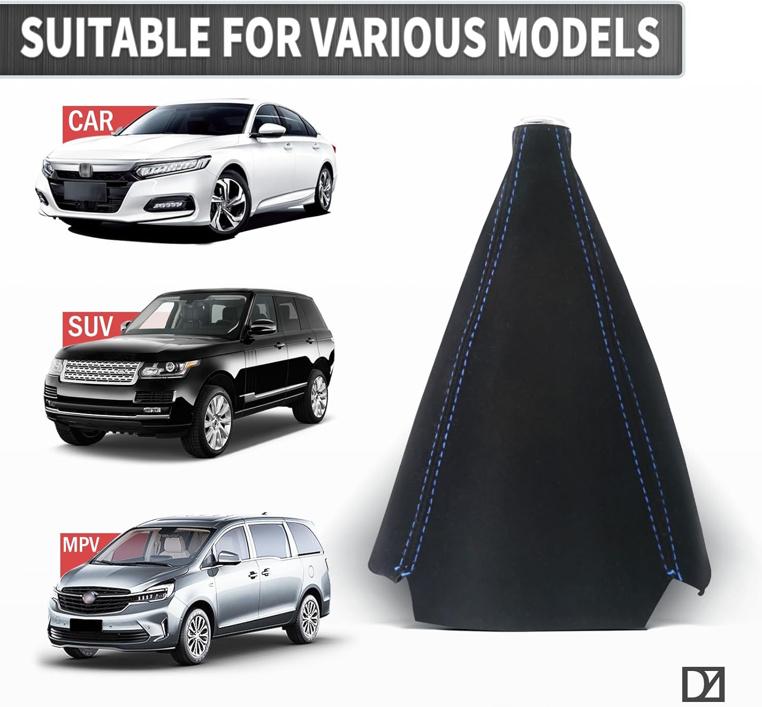 DZFST. FI – Funda universal para palanca de cambios de automóvil, funda universal para el polvo, de piel de gamuza, impermeable, para decorar el