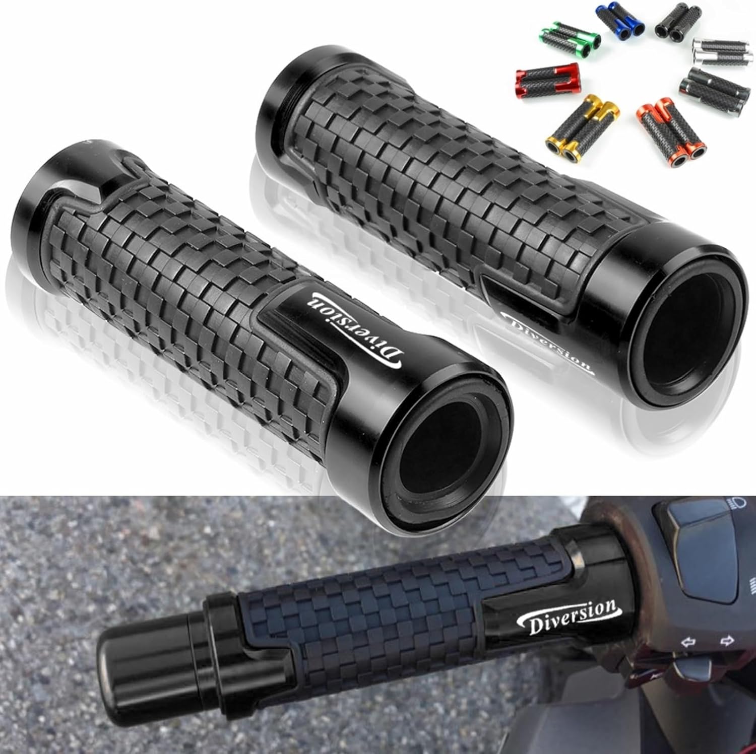 Motorbike Grip Ends Motorcycle Anti-Slip Handlebar, 78 Inch, 22mm, for Ya-ma-ha XJ6N  XJ6 Diversion 2009-2015 Motorbike Handle Bar