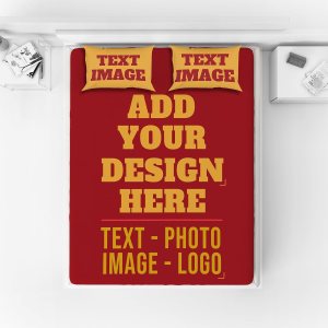 Sábana bajera personalizada con fotos, diseña tu propia sábana bajera, tamaño personalizado, funda de cama personalizada, bolsillo profundo para Sábana bajera personalizada con fotos, diseña tu propia sábana bajera, tamaño personalizado, funda de cama personalizada, bolsillo profundo para