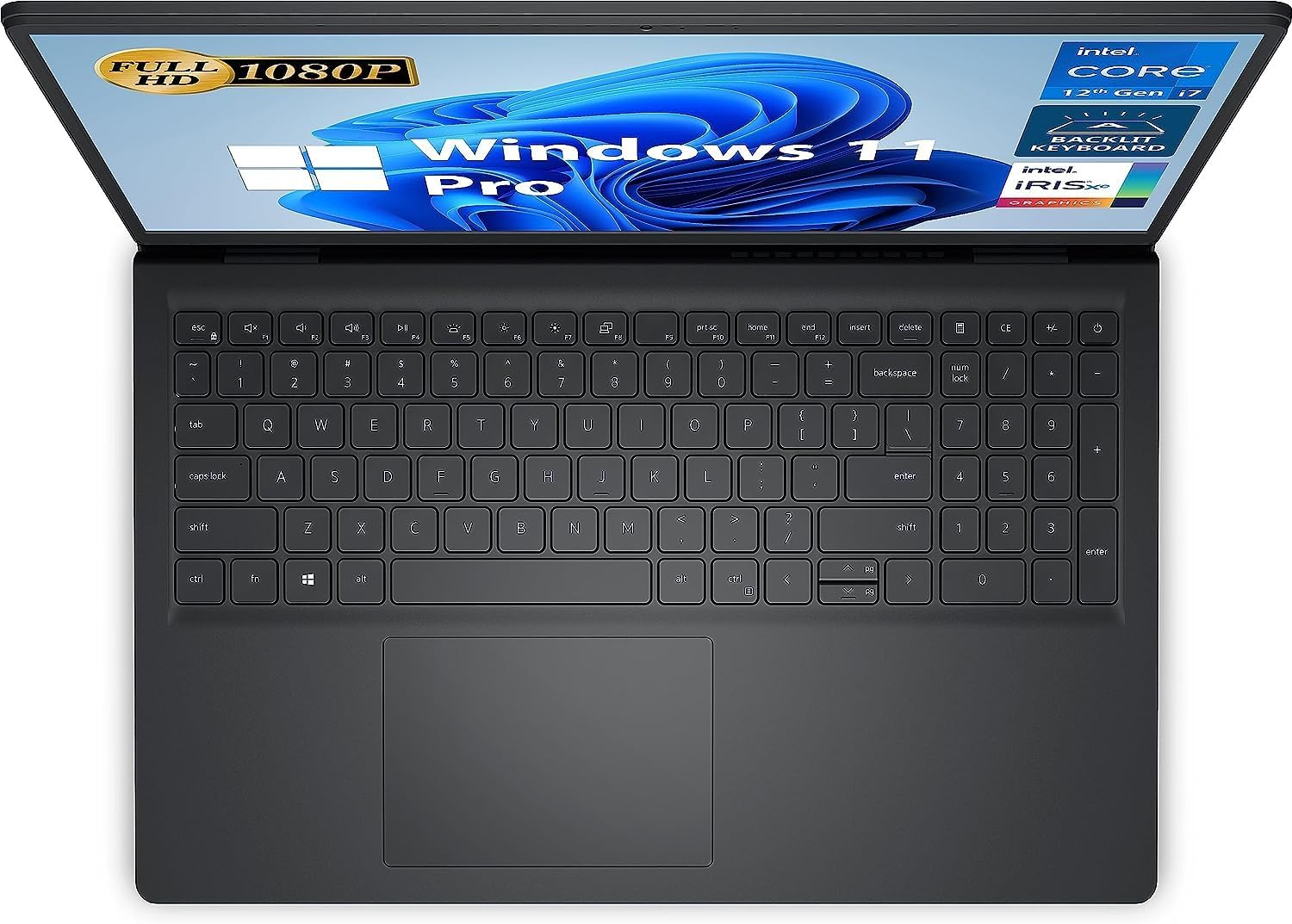 Dell Laptop de negocios Inspiron 15 3000, pantalla FHD de 15.6 pulgadas, Intel Core i7-1255U de 12 generación, Windows 11 Pro, 32 GB DDR4 RAM, 1 TB