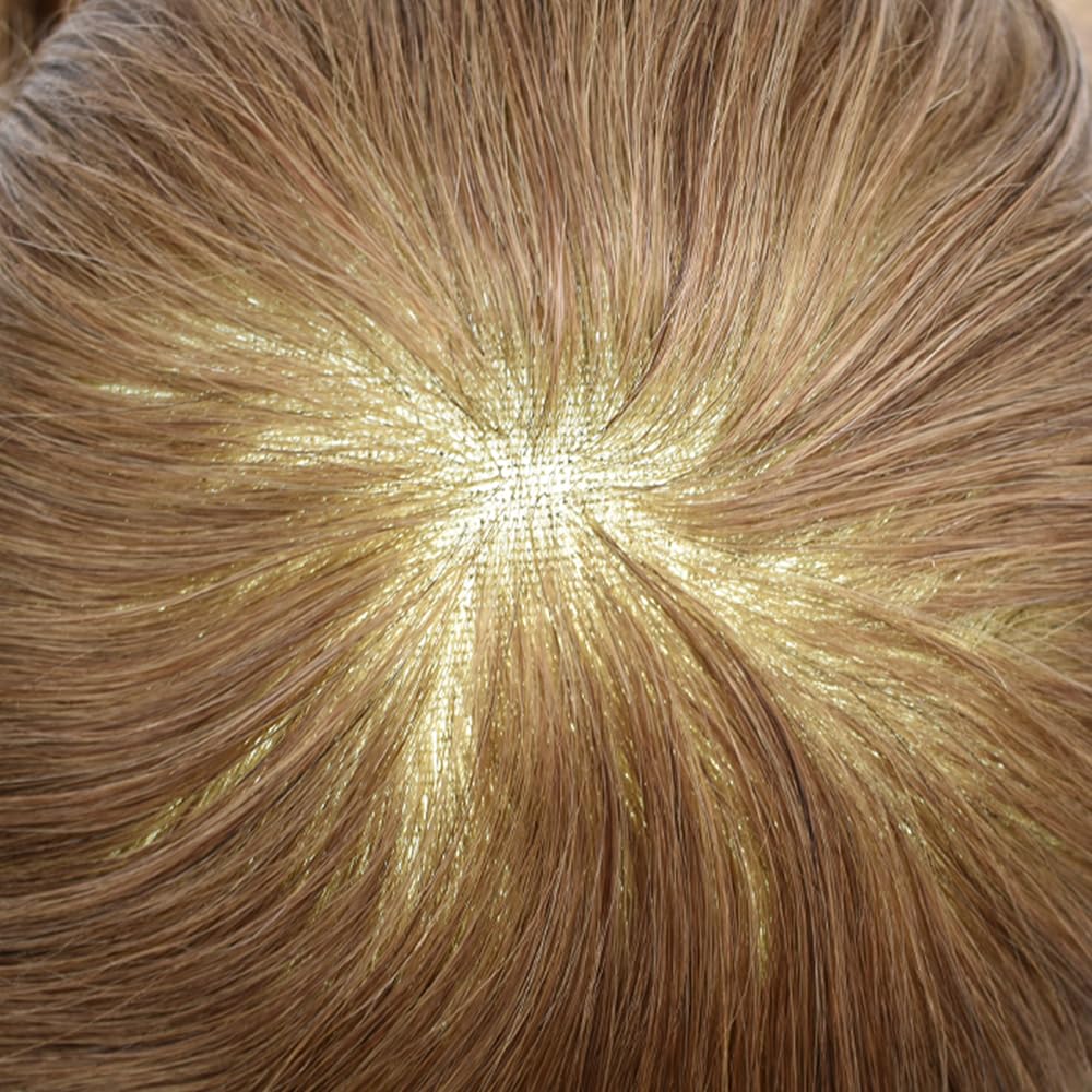 Toupee para hombres Cabello humano real suave encaje francés para hombre Toupee sistema de reemplazo de pelo para hombres postizos tupé para hombres