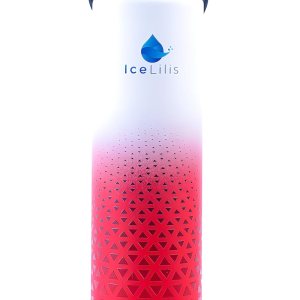 ICELILIS Botella de agua de acero inoxidable de 24 onzas, tapa de popote y tapa de boquilla, aislada al vacío, a prueba de fugas, sin BPA, regalo ICELILIS Botella de agua de acero inoxidable de 24 onzas, tapa de popote y tapa de boquilla, aislada al vacío, a prueba de fugas, sin BPA, regalo
