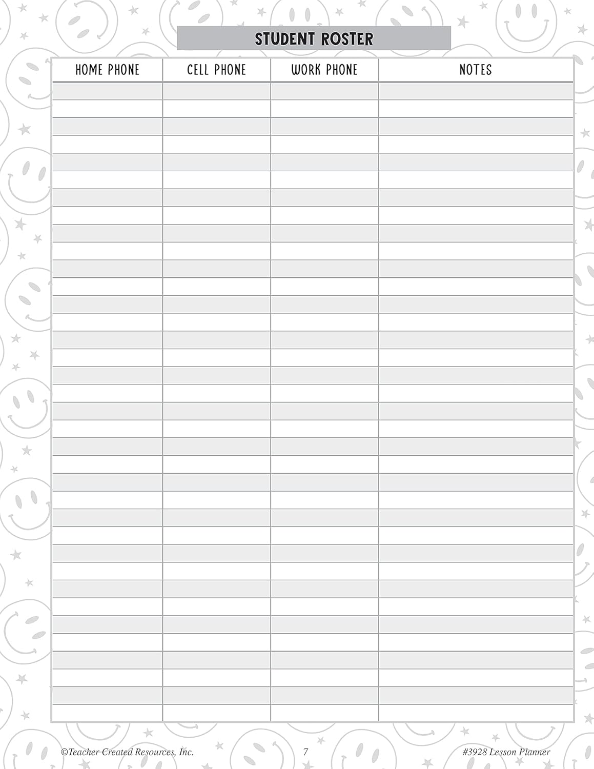 Teacher Created Resources Brights 4Ever Planificador de lecciones (TCR3928)