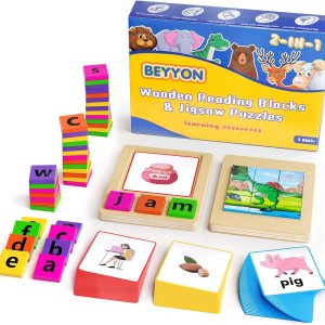 Juegos de fonética de ortografía para niños de 4 a 8 años, 2 en 1 con palabras visuales, rompecabezas del alfabeto, actividades de aprendizaje Juegos de fonética de ortografía para niños de 4 a 8 años, 2 en 1 con palabras visuales, rompecabezas del alfabeto, actividades de aprendizaje