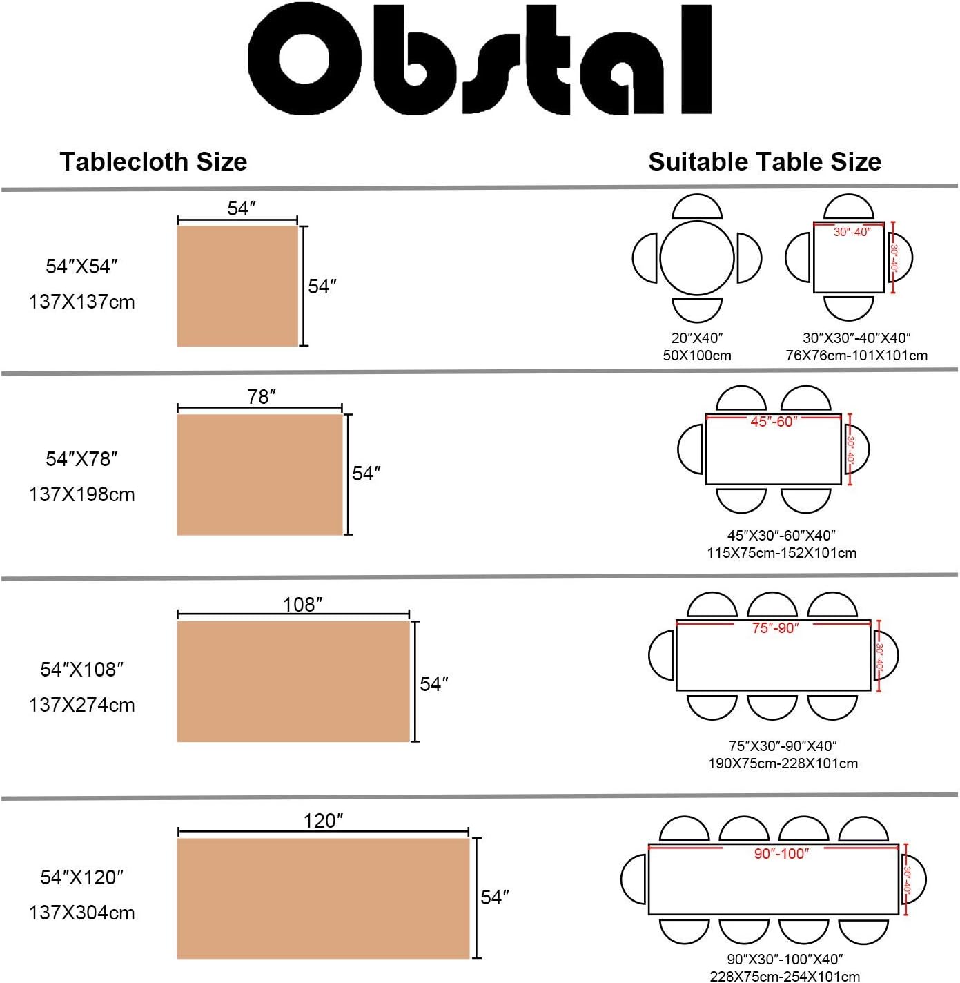 Obstal – Mantel de PVC a prueba de aceite, a prueba de derrames, impermeable, para uso en interiores y exteriores