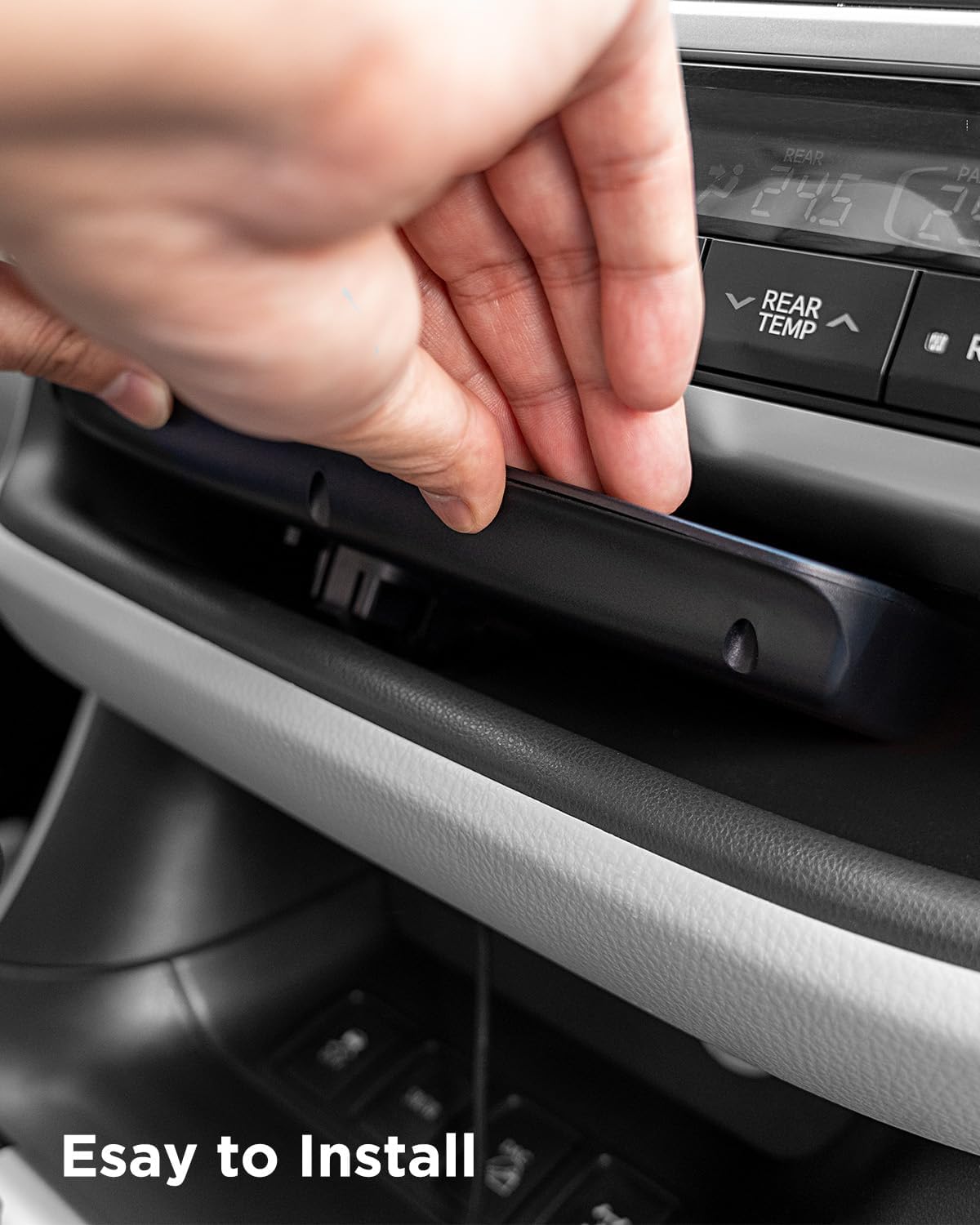 CarQiWireless Cargador inalámbrico para Toyota Highlander 2019 2018 2017 2016 2015 Accesorios 2014-2019, consola central almohadilla de carga