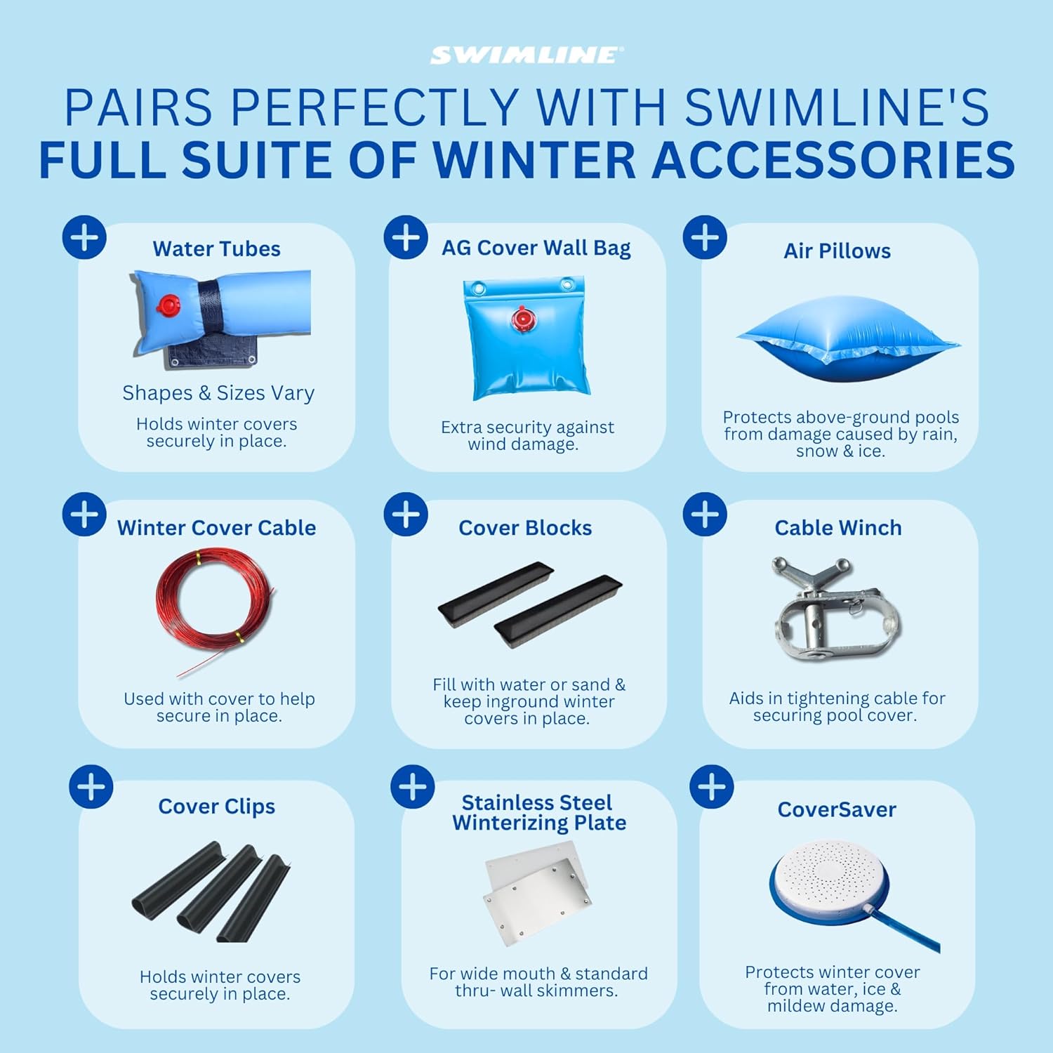 Swimline Hydrotools Supreme Guard – Cubierta de invierno de 21x29pies, de color verdenegro y con fundas para tubos de agua, para piscinas enterradas