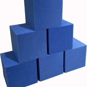 Foamma Blue Foam Pit Cubesbloques de 8 x 8 x 8 pulgadas, paquete de 20 unidades para gimnasia, freerunning y cursos de parkour, parques de patineta, Foamma Blue Foam Pit Cubesbloques de 8 x 8 x 8 pulgadas, paquete de 20 unidades para gimnasia, freerunning y cursos de parkour, parques de patineta,