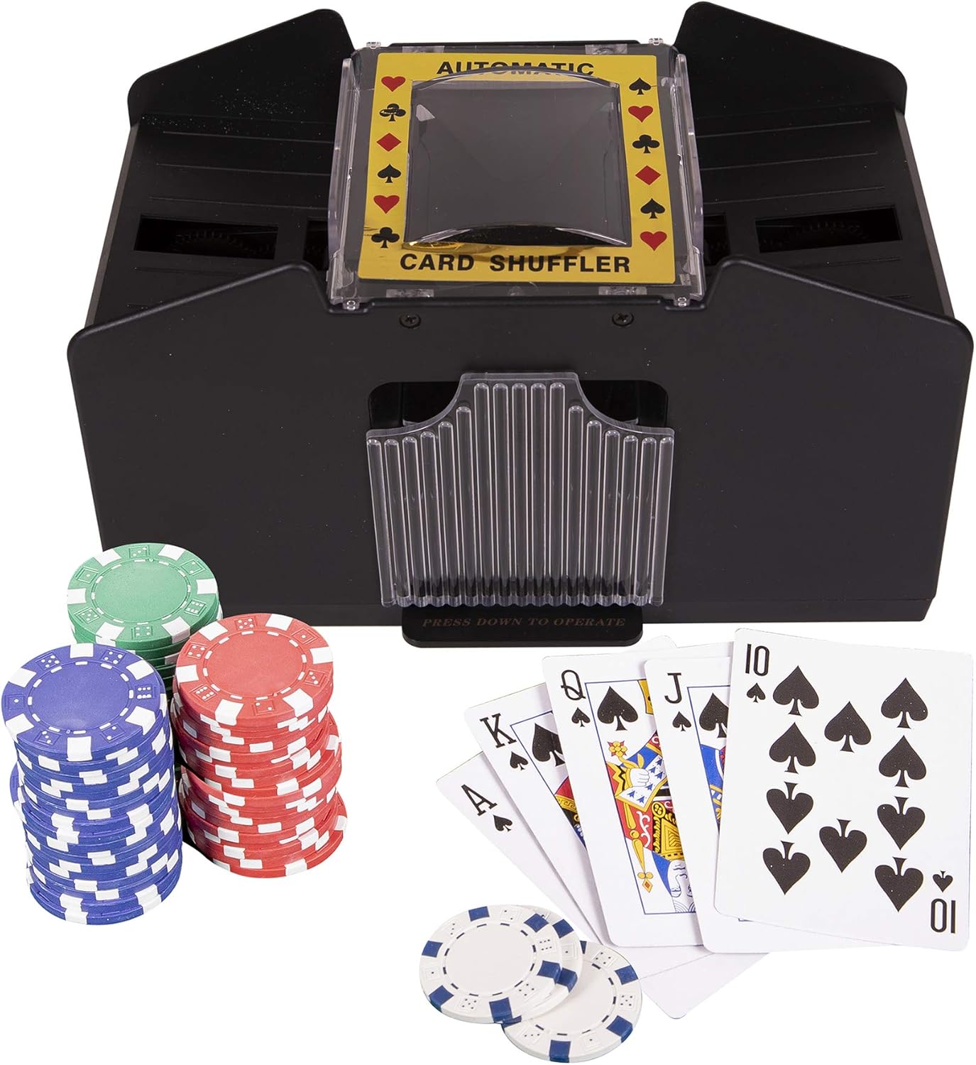 Barajador automático de cartas I Tarjetas de póquer Barajadores de cartas de casino profesional I Barajador de tarjetas eléctricas Equipo de casino