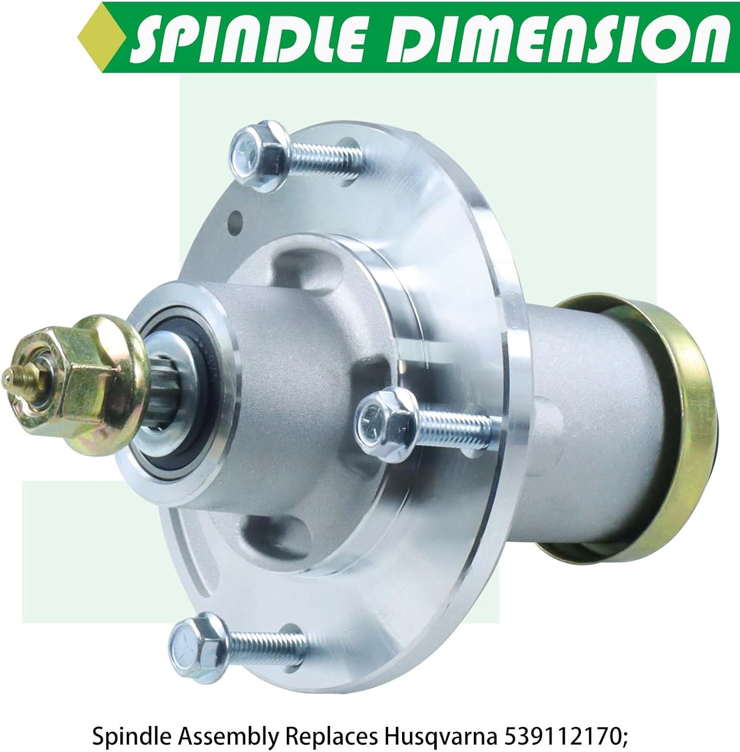Paquete de 3 unidades 539112170 con polea 153535 539132728 sustituye a la polea 129861, 153535, 173436, 177865, 532177865, 539112171, 5321733. 436,