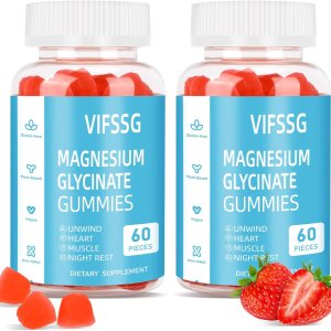 Gomitas de glicinato de magnesio de 400 mg, paquete de 2 gomitas sin azúcar con L-treonato de magnesio de 200 mg – Suplemento de magnesio gomitas Gomitas de glicinato de magnesio de 400 mg, paquete de 2 gomitas sin azúcar con L-treonato de magnesio de 200 mg – Suplemento de magnesio gomitas