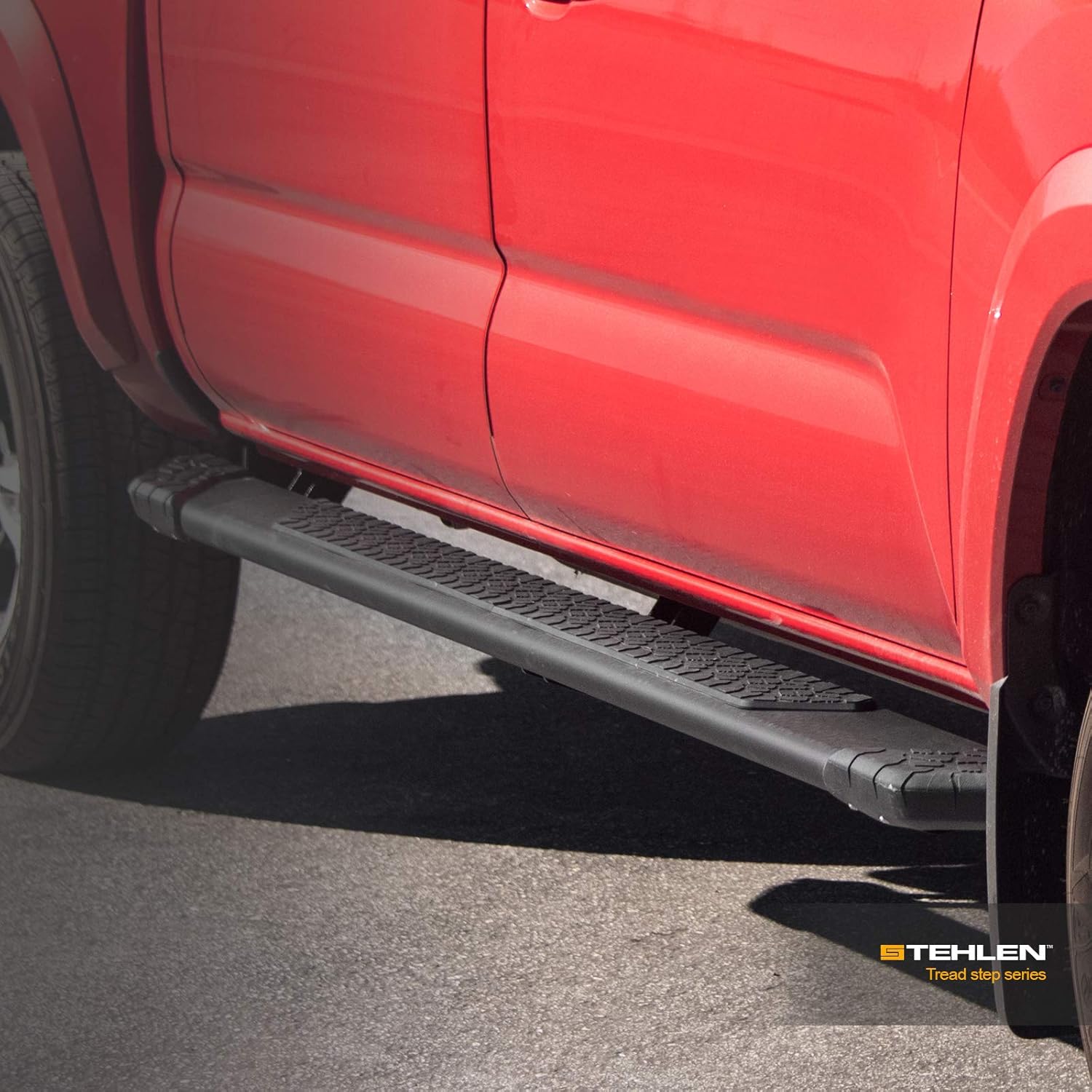 733469494836 Compatible con Ford F150 SuperCrew 2015-2022  2017-2022 F250 F350 F450 F550 Superduty Crew Cab de 5 pulgadas, estribos de aluminio de