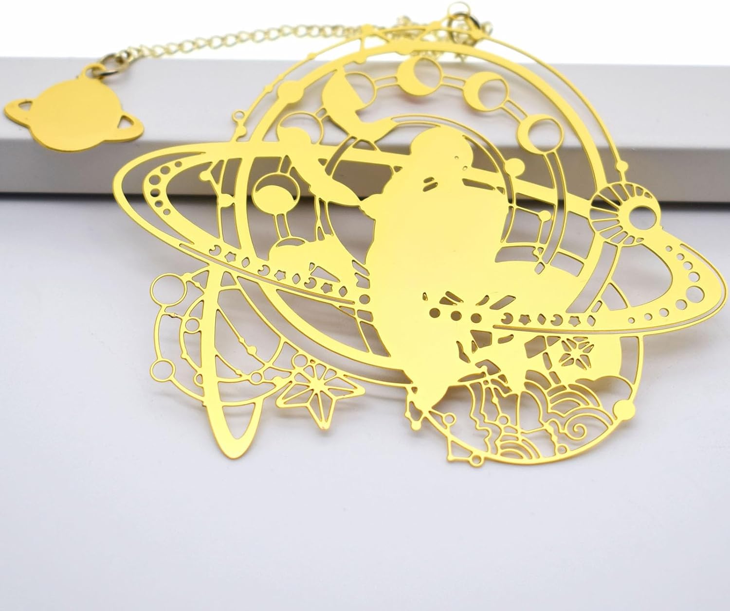 BLBMH Marcadores de metal para hombres, regalos únicos de Navidad, cumpleaños, para novio, mejor amigo, aniversario, día de San Valentín, astronauta