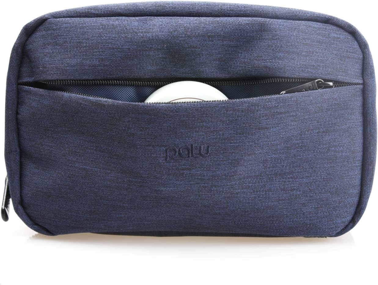 Patu Handy Beauty Stuff Carry Case, Bolsa de cosméticos de maquillaje, Mujeres limpiador facial bolsa de kit de cuidado de la piel, lápiz embrague,