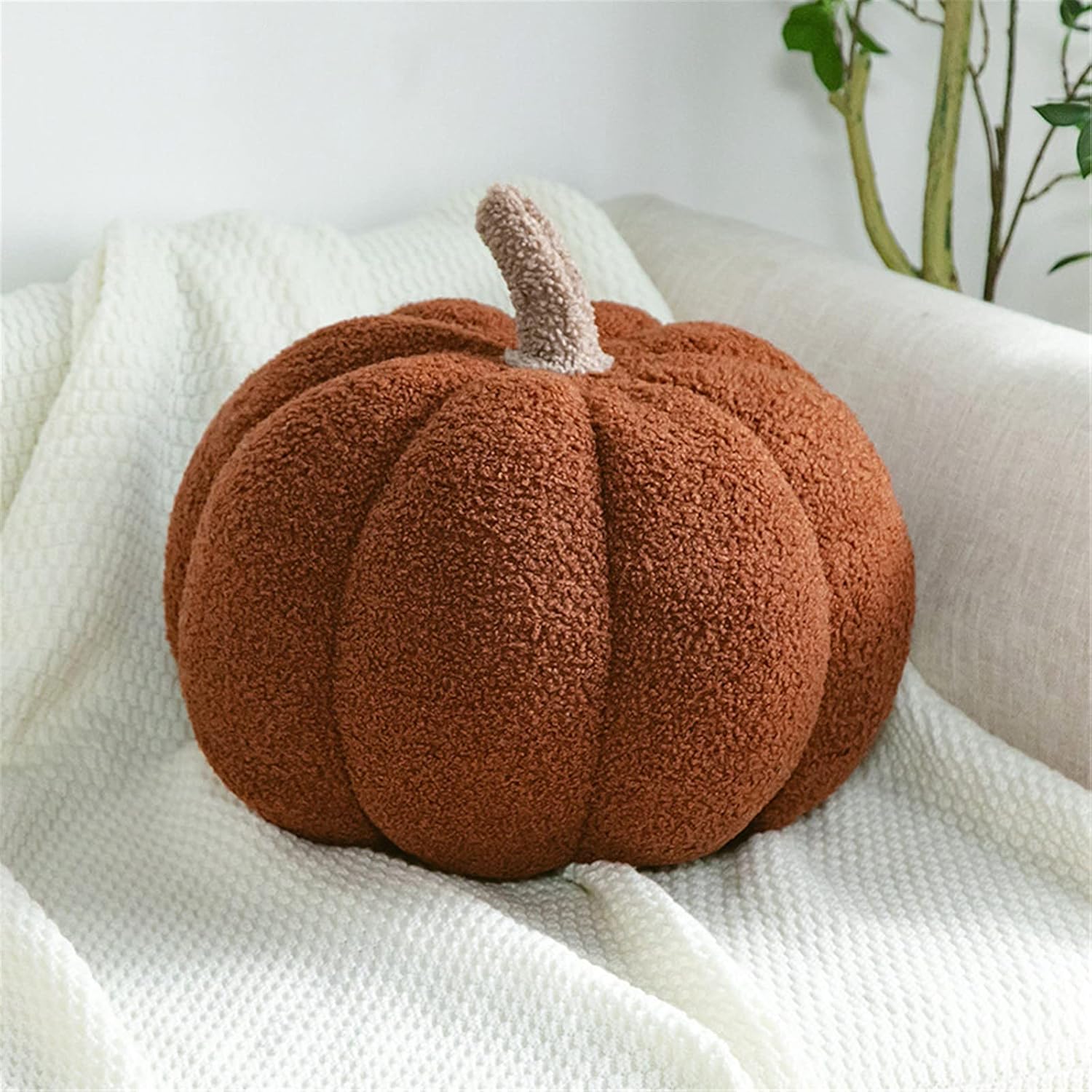 Almohada de calabaza, almohadas de Halloween, almohadas decorativas de Halloween, decoraciones de otoño 3D para el hogar, almohadas decorativas para