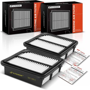 A-Premium Filtro de aire de motor de 2 piezas compatible con el modelo Honda – Accord 2014-2015 2017-2023 (solo híbrido), CR-V 2020-2022 (solo A-Premium Filtro de aire de motor de 2 piezas compatible con el modelo Honda – Accord 2014-2015 2017-2023 (solo híbrido), CR-V 2020-2022 (solo