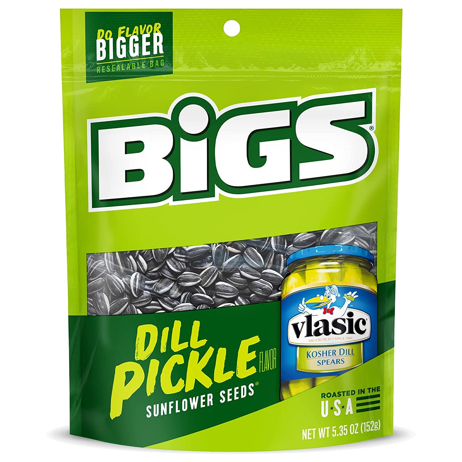 D’Elite Box Paquete variado de semillas de girasol, paquete variado de 2 sabores, pepinillo de eneldo y barbacoa picante, bolsas de 5.35 onzas cada