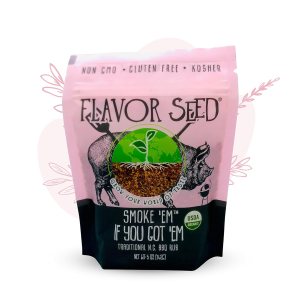 Flavor Seed Smoke ‘Em If You Got ‘Em Organic Carolina BBQ Rub. Dulce y picante. Para carne de res, pollo y cerdo. Condimentos y especias sin gluten Flavor Seed Smoke ‘Em If You Got ‘Em Organic Carolina BBQ Rub. Dulce y picante. Para carne de res, pollo y cerdo. Condimentos y especias sin gluten