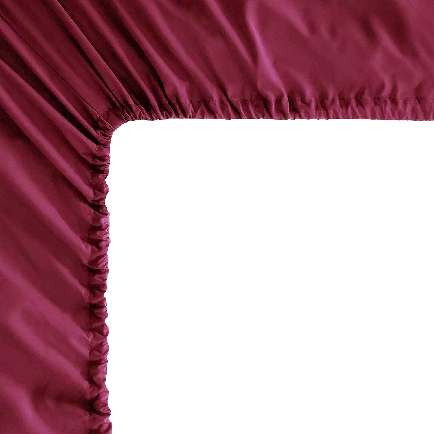 Mocassi Juego de sábanas tamaño Queen, sábanas y fundas de almohada de lujo para hotel de 1800 Premier, sábanas ultrasuaves, transpirables y