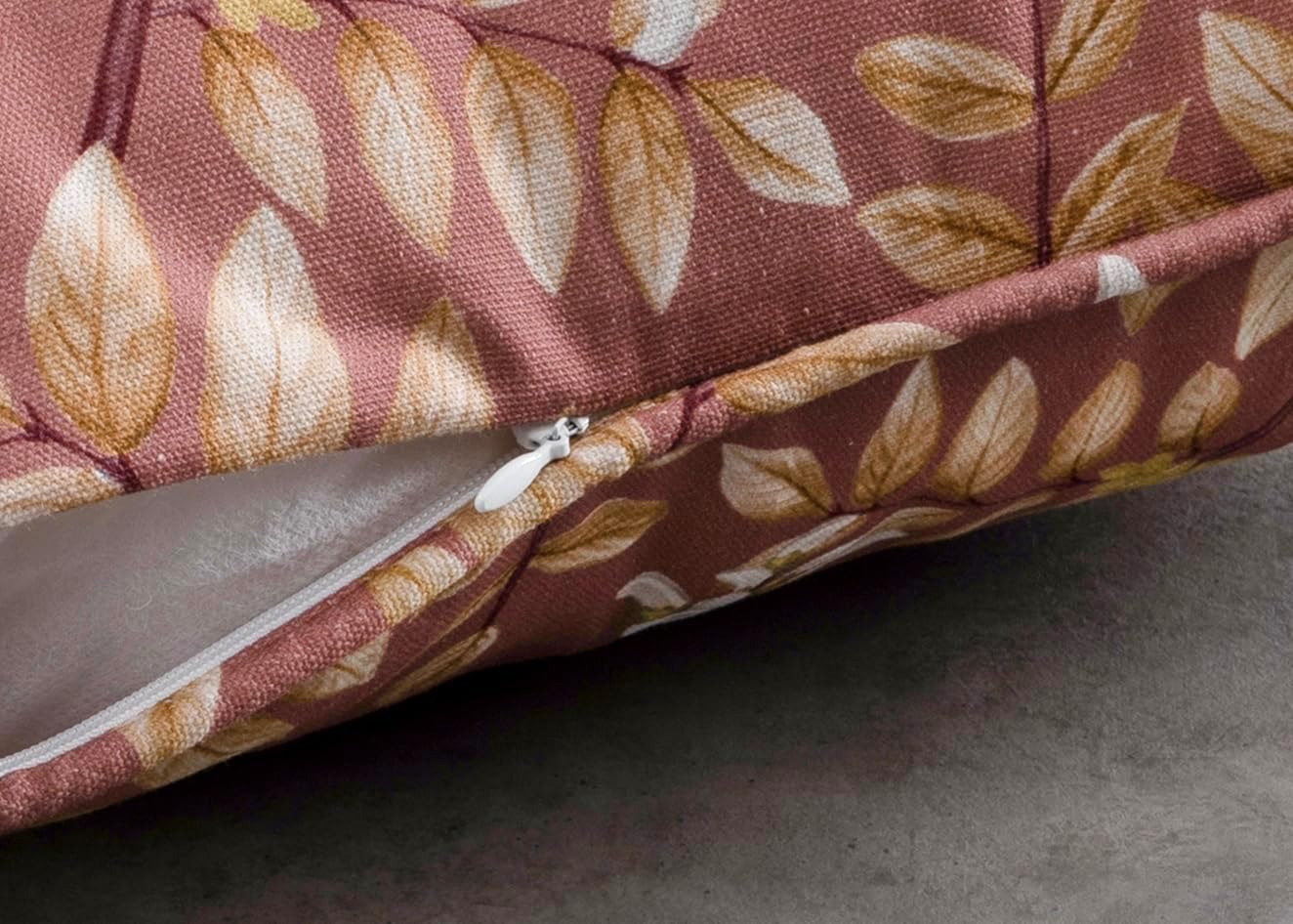 Maison d’ Hermine Funda de almohada decorativa 100% algodón, 20 x 20 pulgadas, cuadradas, lavables, con cremallera invisible, para sofá, dormitorio,