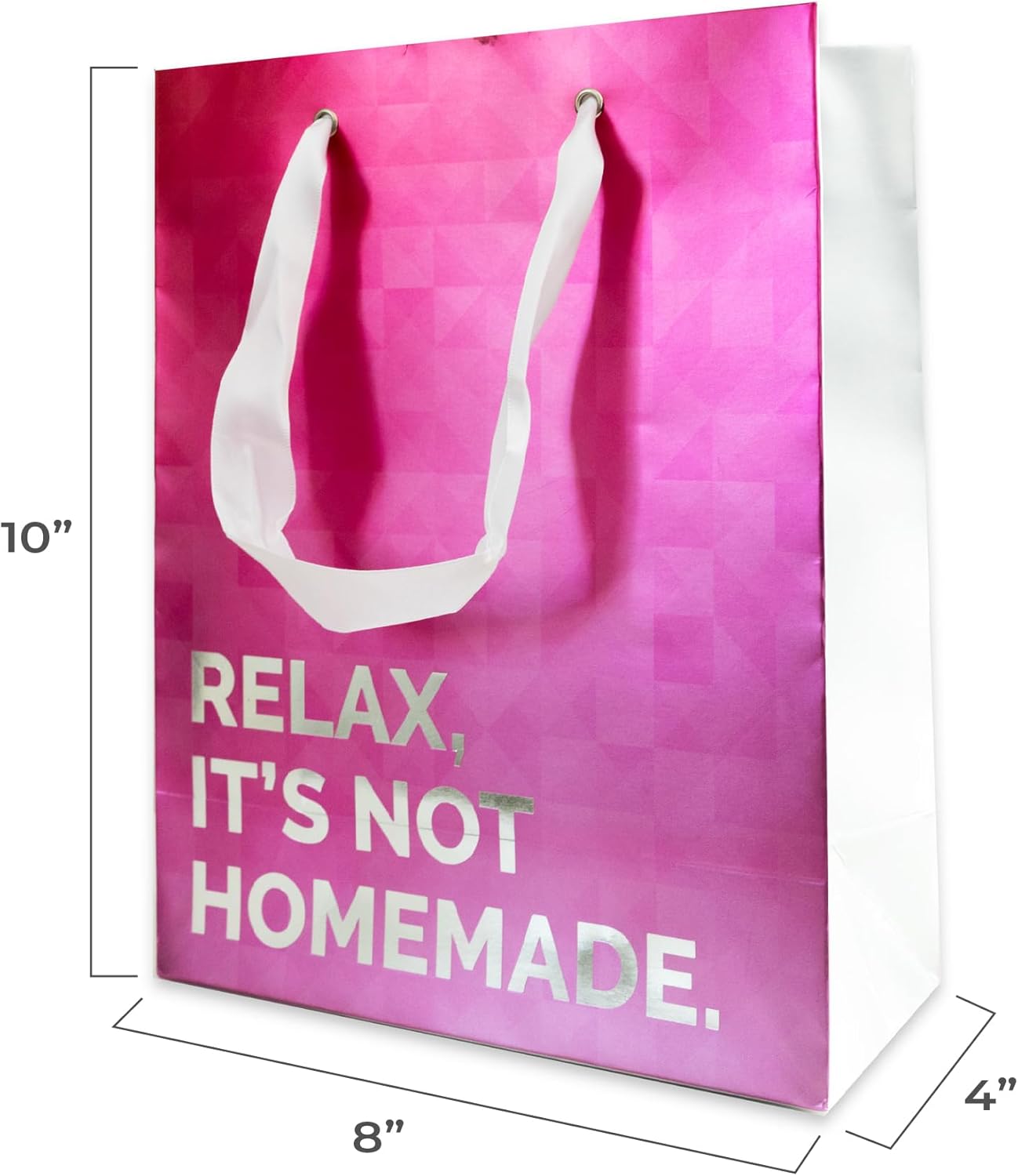 Prank-O – Bolsas de regalo novedosas, paquete de 3, Bueno, no es un cachorro, relájate, no es casero, ahora es un buen momento para reducir tus