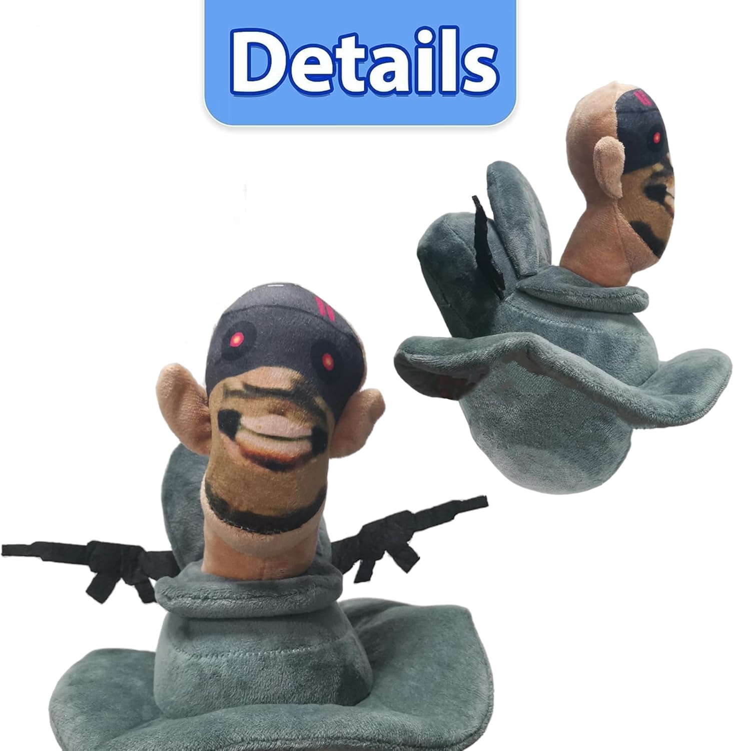 TQJOUJOU Toiletman Titan Speakerman – Juguete de peluche de jefe de cámara de TVman, regalos coleccionables para fanáticos y niños
