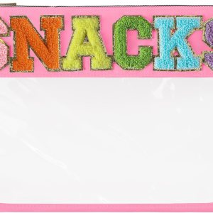 DYSHAYEN Bolsa de felpilla transparente con cremallera para viajes, bolsa de cosméticos transparente de nailon, bolsa de viaje de maquillaje para DYSHAYEN Bolsa de felpilla transparente con cremallera para viajes, bolsa de cosméticos transparente de nailon, bolsa de viaje de maquillaje para