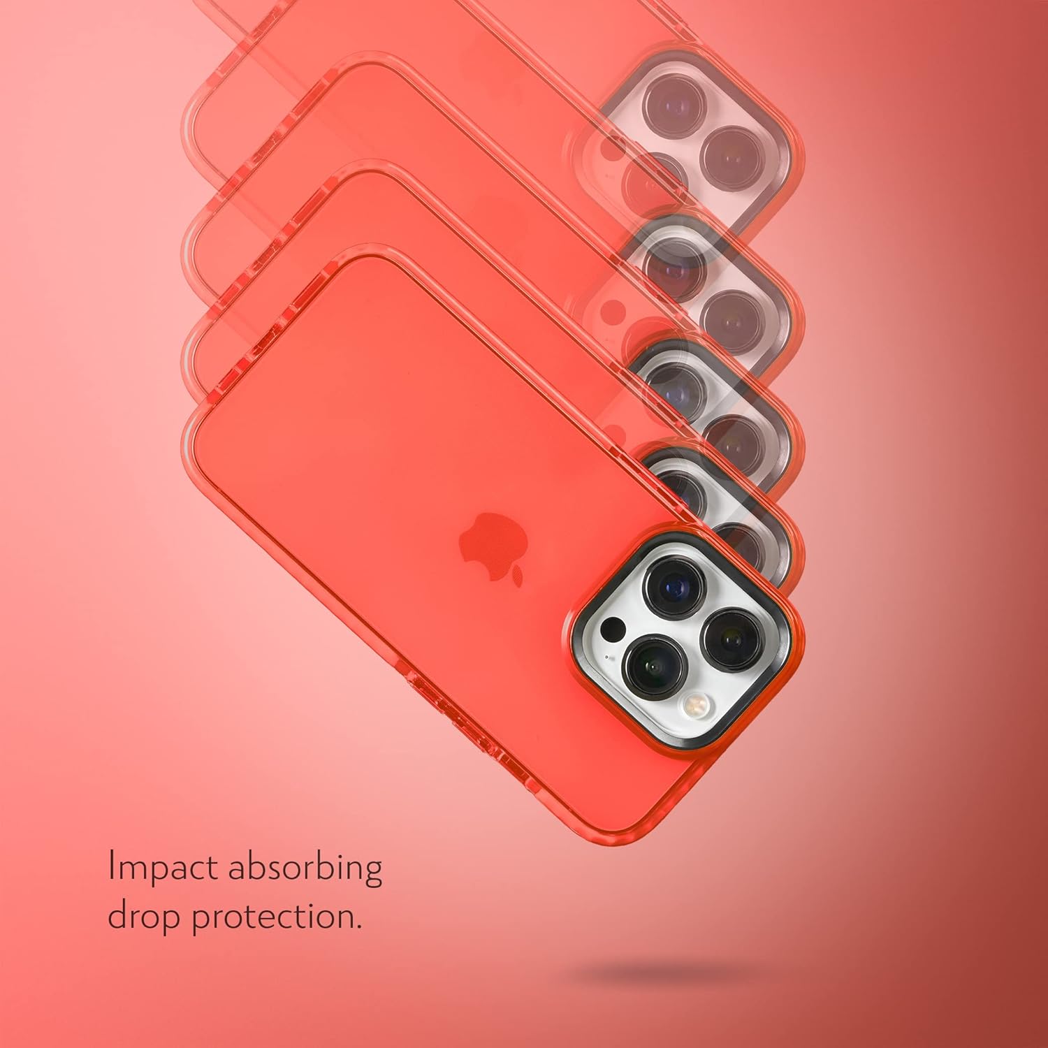SteepLab Funda de barrera para iPhone 14 Pro (2022, pantalla de 6.1 pulgadas), funda absorbente de impactos con protección de cuerpo completo y