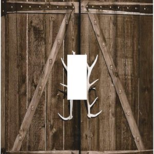 Cubierta de interruptor de luz de palanca para puerta de granero rústica, cubierta decorativa de pared de 1 cuadrilla, puerta de madera vintage de Cubierta de interruptor de luz de palanca para puerta de granero rústica, cubierta decorativa de pared de 1 cuadrilla, puerta de madera vintage de