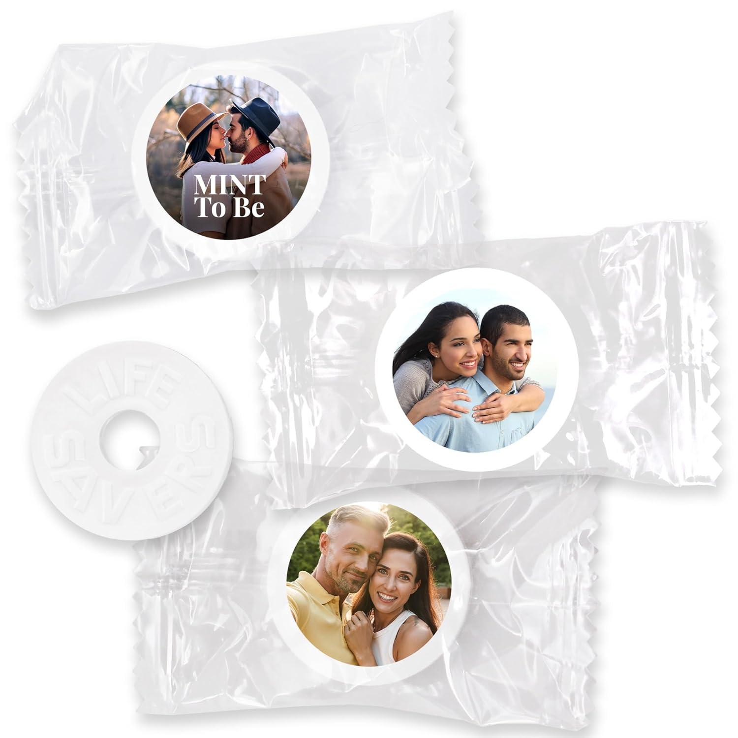 Mentas salvavidas personalizadas, mentas LifeSavers personalizadas para recuerdos de boda, baby showers, recuerdos de fiesta, totalmente montadas