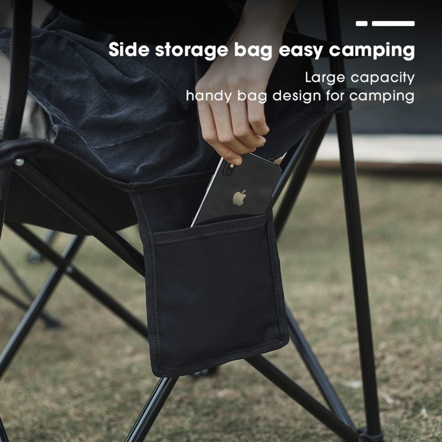 Damei century Sillas de camping portátiles, disfruta del aire libre con una silla plegable versátil, silla deportiva, silla para exteriores y silla