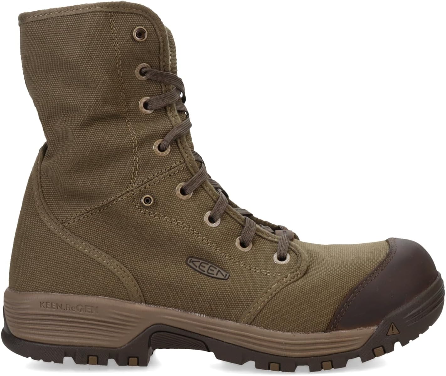 KEEN Utility Botas de trabajo de lona con punta compuesta Roswell para hombre