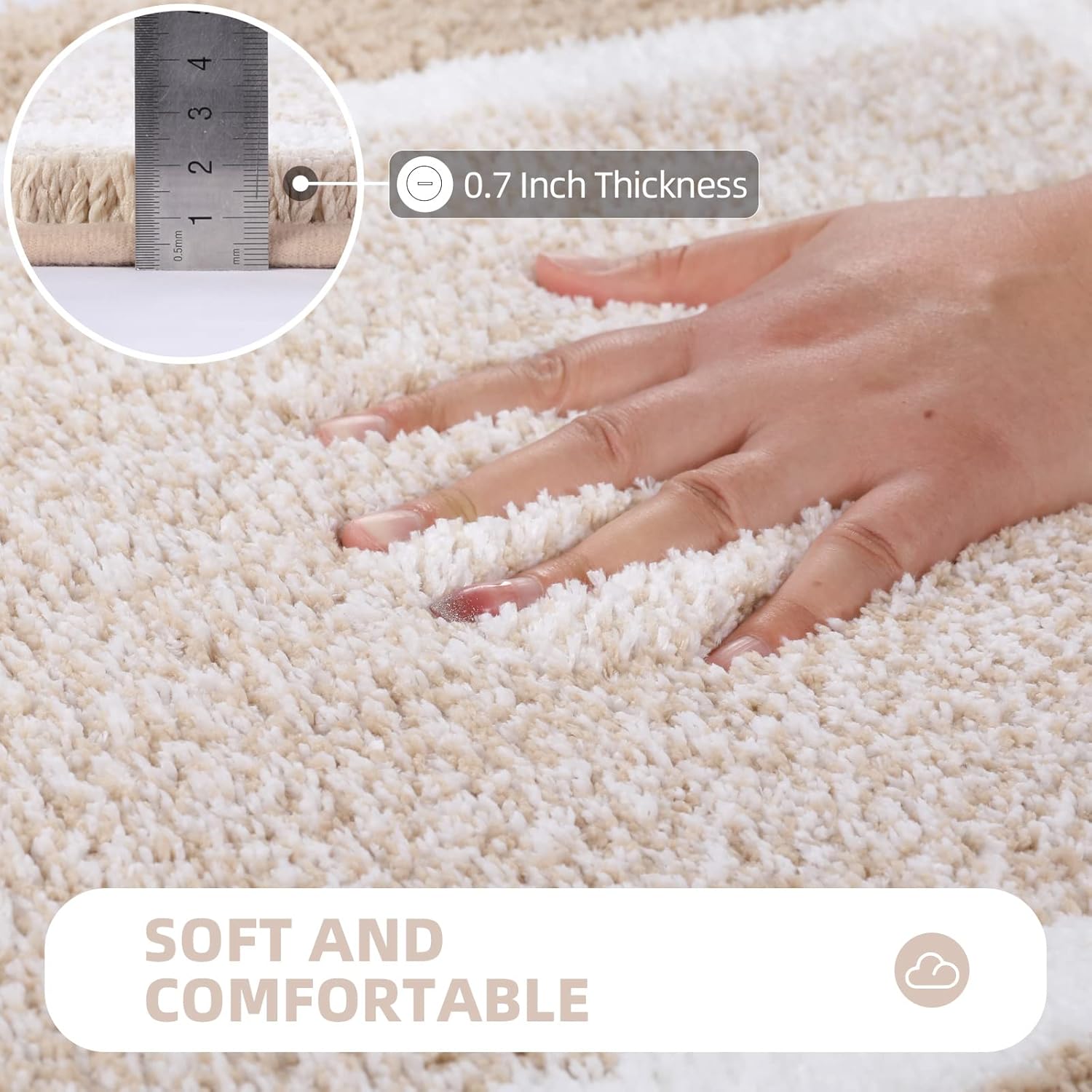 ZOESIOER Juego de alfombras de baño de 3 piezas con contorno en forma de U, alfombras de baño para ducha, alfombras de baño de microfibra