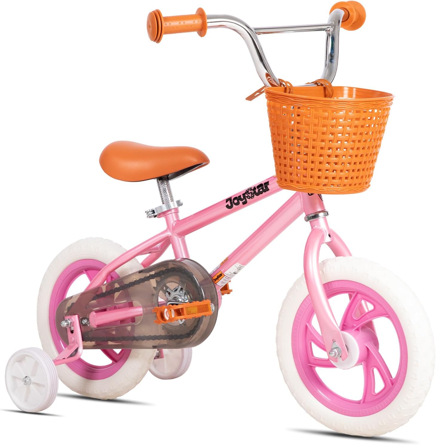 JOYSTAR Starlet – Bicicleta infantil de 12 pulgadas con ruedas de entrenamiento para niños de 2 a 4 años de edad, niños y niñas de 12 pulgadas,