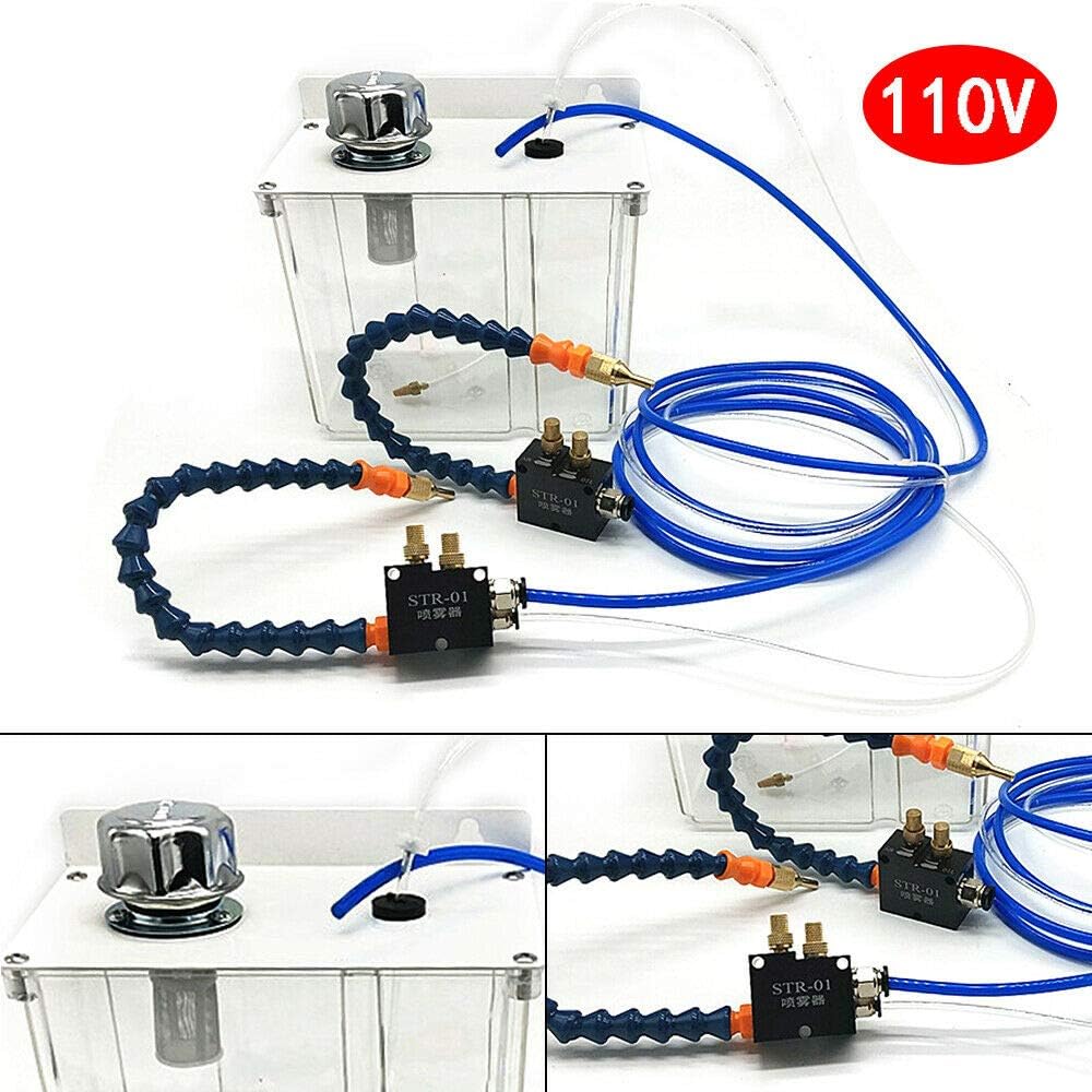 Kit de bomba de pulverización de refrigerante de niebla, sistema de pulverización de lubricación de refrigerante de niebla para grabado de corte de