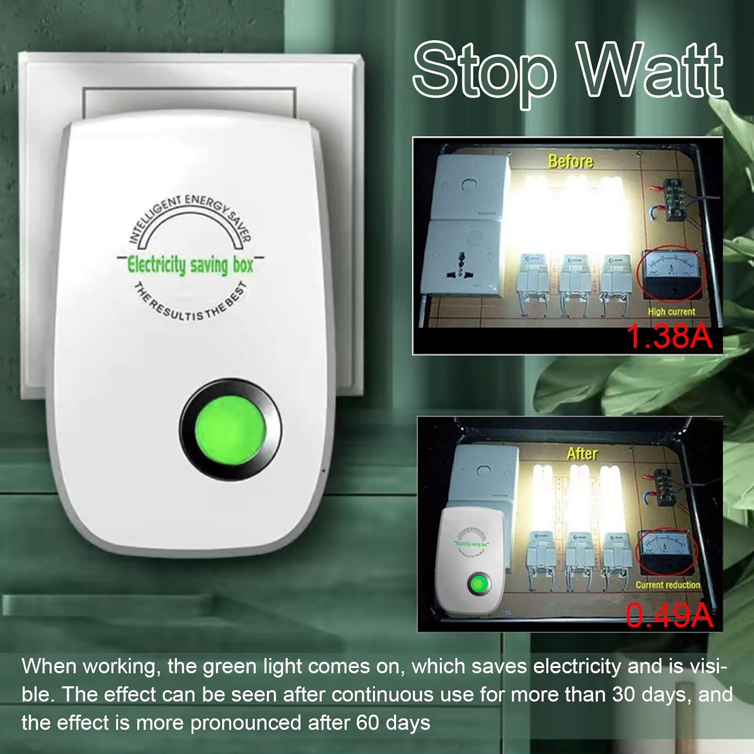 Dispositivo de ahorro de energía profesional para ahorrar electricidad, ahorro de electricidad Realwatt Smart Electric Saver Hogar Oficina Mercado