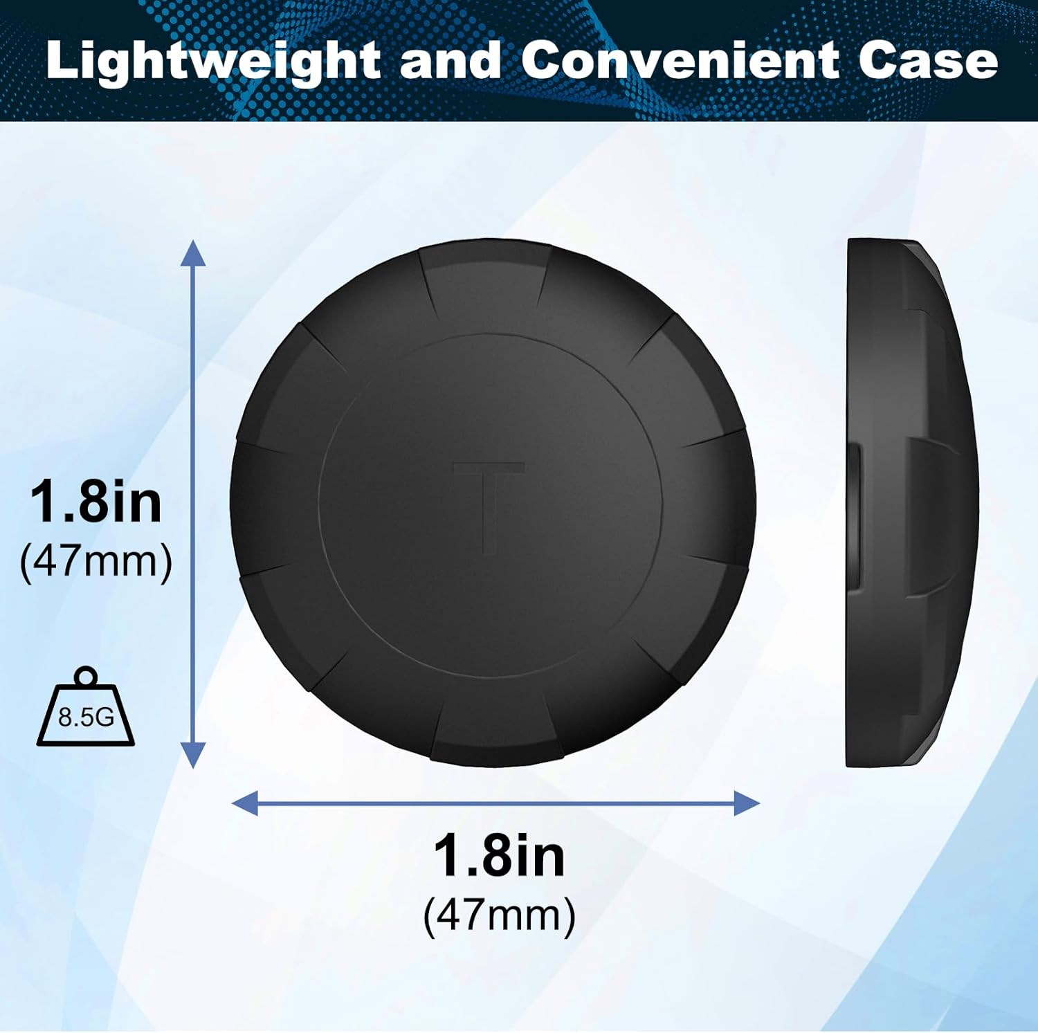 Funda impermeable IPX8 para Airtag, paquete de 2 llaveros de cubierta completa con adhesivo 3M para collar de perro, equipaje