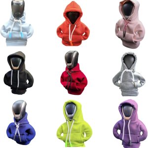 Dukebo Mini cubierta de cambio de engranajes de coche con capucha cubierta de cambio de engranajes del coche, accesorios interiores, perillas de Dukebo Mini cubierta de cambio de engranajes de coche con capucha cubierta de cambio de engranajes del coche, accesorios interiores, perillas de