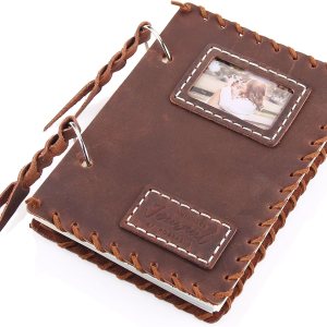 Cuaderno de escritura de cuero recargable, diario de viaje vintage hecho a mano para mujeres y hombres, 200 páginas de papel de color, bloc de notas Cuaderno de escritura de cuero recargable, diario de viaje vintage hecho a mano para mujeres y hombres, 200 páginas de papel de color, bloc de notas