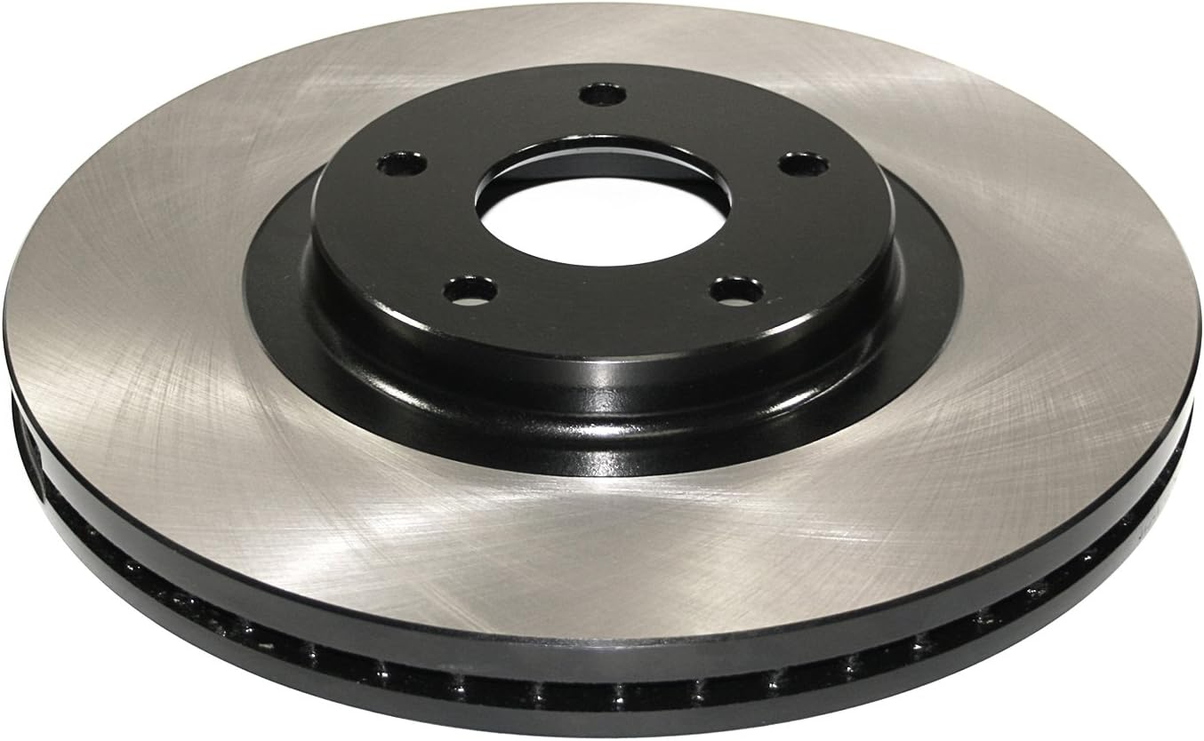Durago Rotor de freno ventilado delantero de la serie electroforética