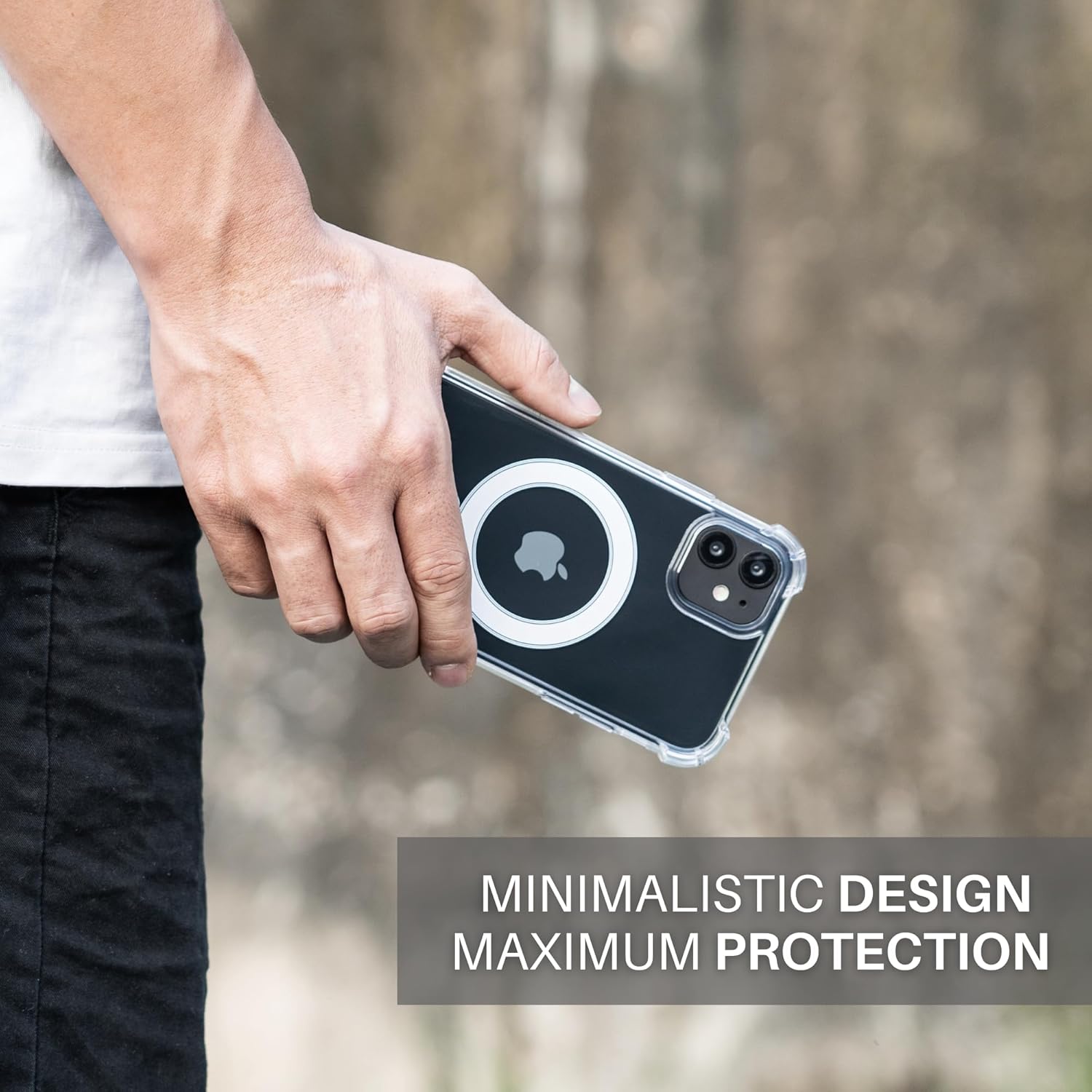 JProtect Funda magnética para iPhone 11 Pro Max para MagSafe, a prueba de golpes, para iPhone 11 Pro Max, funda para MagSafe